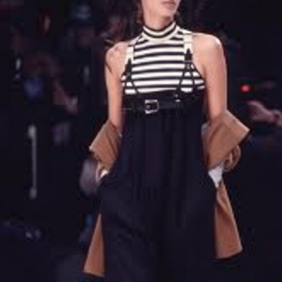 ๐ Exclusive Jean Paul Gaultier Trousers (1992) | Wool, Nylon & Wolle | New With - Picture 2 of 16